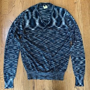 APC blue sweater size small medium